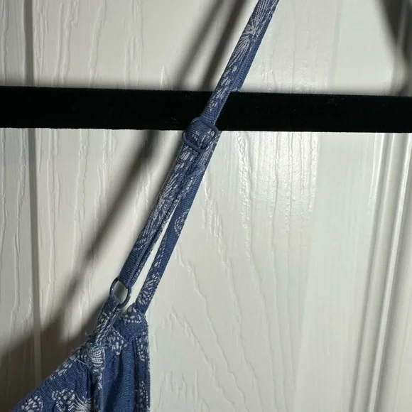 Aerie Blue Butterfly Patterned Jumpsuit - Picture 8 of 8